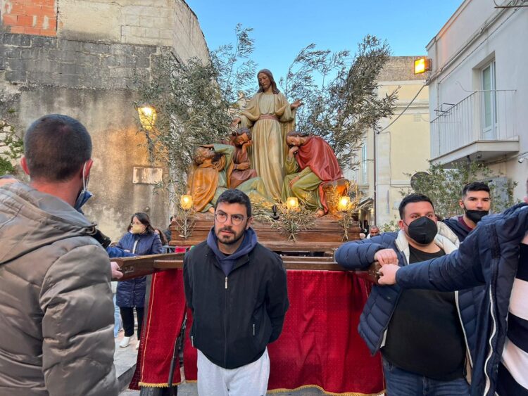 Anche ieri a Ibla le processioni delle confraternite per la Settimana Santa