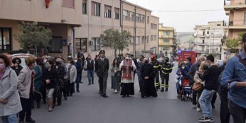 La reliquia del Beato Livatino accolta presso la caserma dei vigili del fuoco di Ragusa