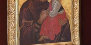 L’Icona Bizantina di Santa Maria dell’elemosina da Biancavilla alla parrocchia del Sacro Cuore di Gesù