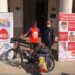 Campagna di sensibilizzazione Aido sulla donazione degli organi: anche la Pastorale della Salute accoglie il ciclista Alfano che ha compiuto un giro della Sicilia