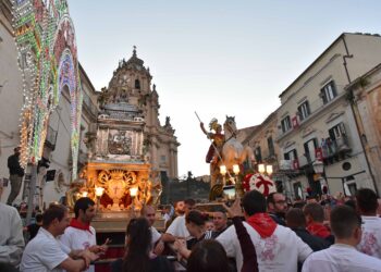 I solenni festeggiamenti di San Giorgio martire chiusi ieri a tarda notte