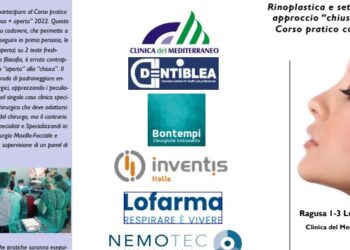 Corso Internazionale di Rinoplastica, con addestramento su cadaveri, presso la Clinica del Mediterraneo di Ragusa (Direttore Scientifico: Prof. Corrado Toro)
