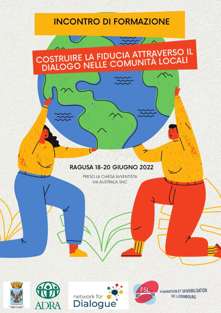 Giornata Mondiale del Rifugiato a Ragusa: corso di formazione dal 18 al 20 giugno 2022 Chiesa Cristiana Avventista del Settimo Giorno