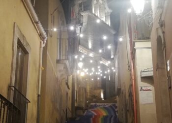 San Giovanni a Chiaramonte: inaugurata la scalinata artistica dedicata al tema della pace
