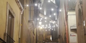 San Giovanni a Chiaramonte: inaugurata la scalinata artistica dedicata al tema della pace