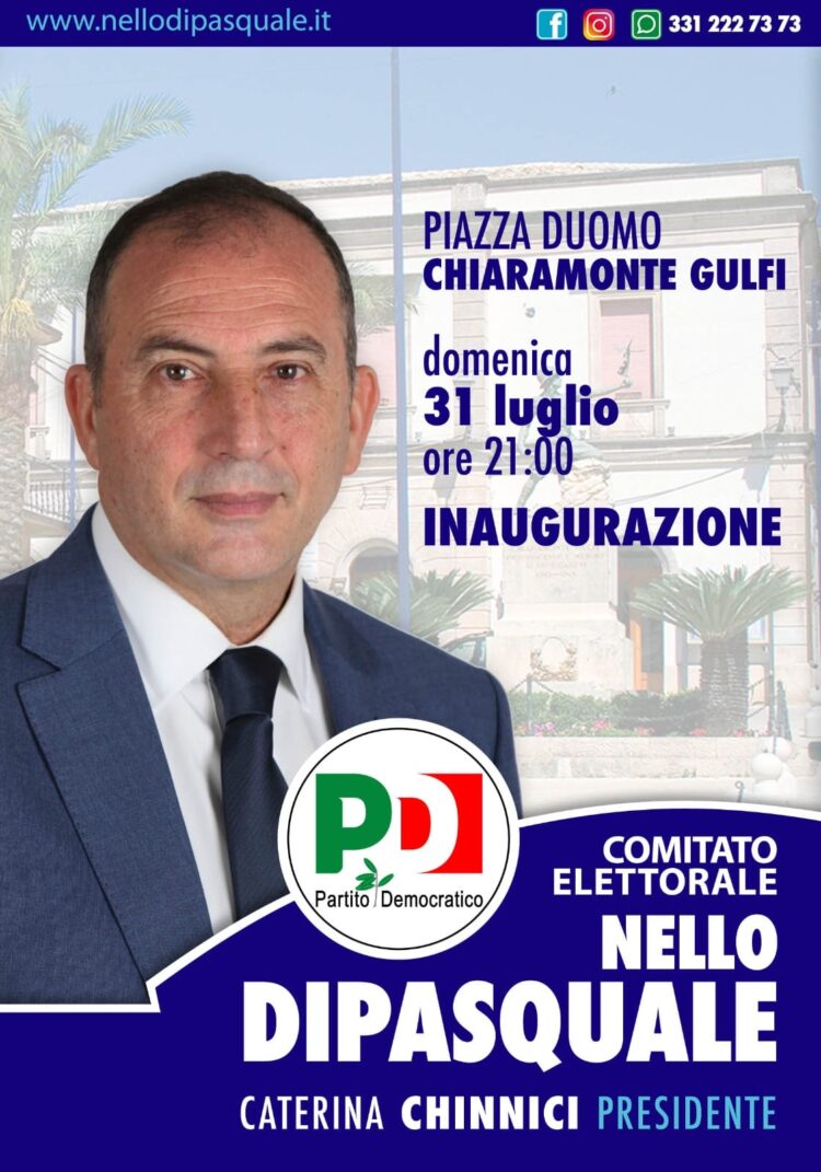 A Chiaramonte si inaugura il comitato elettorale di Nello Dipasquale