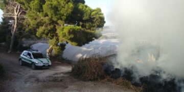 Fumarole, denunciati sei titolari di aziende agricole nel ragusano e nel vittoriese