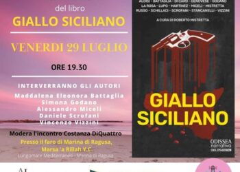 A Marina di Ragusa si presenta il libro “Giallo Siciliano”