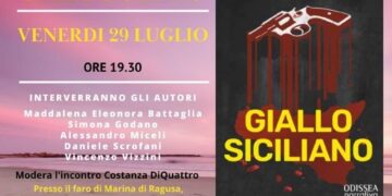 A Marina di Ragusa si presenta il libro “Giallo Siciliano”