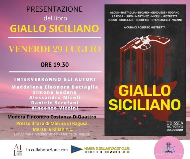 A Marina di Ragusa si presenta il libro “Giallo Siciliano”