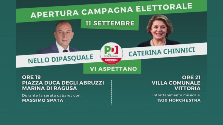 Domani, in provincia di Ragusa, doppio appuntamento con Nello Dipasquale e Caterina Chinnici