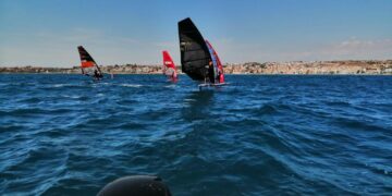 Marina di Ragusa: si è svolta la prima prova del campionato interzonale di tavole a vela