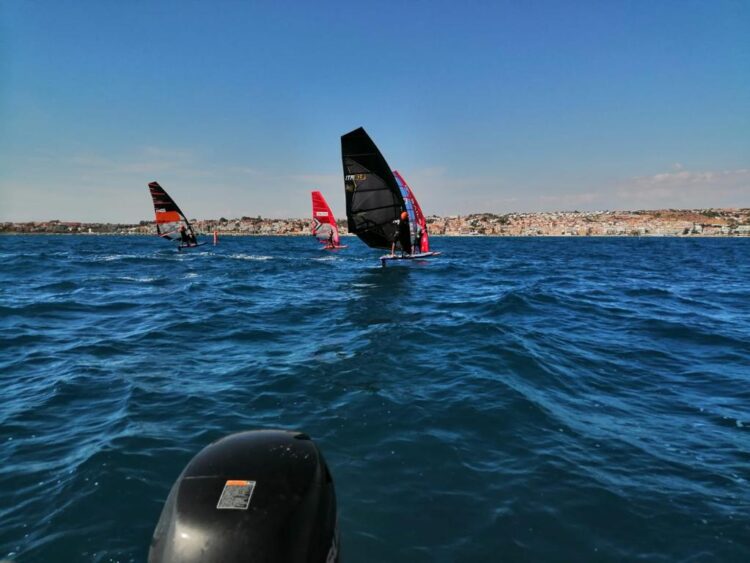Marina di Ragusa: si è svolta la prima prova del campionato interzonale di tavole a vela