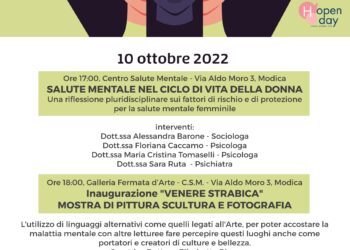 Giornata mondiale della salute mentale. Mostra “Venere strabica” dal 10 al 12 ottobre 2022