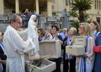Torna a Ragusa la Madonna Pellegrina del santuario di Fatima