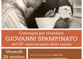 “Per una limpida operazione verità”.  50° anniversario dell’uccisione del giornalista Giovanni Spampinato. Un convegno a Ragusa