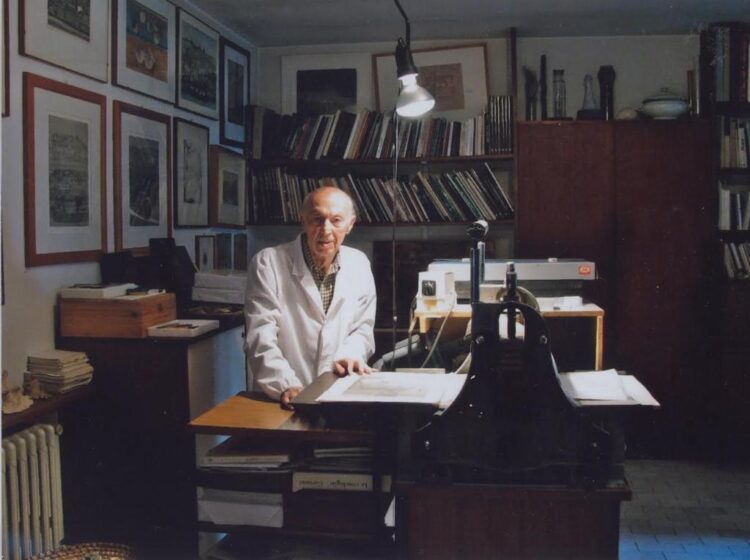 Mostra di incisioni e acquerelli di Nunzio Gulino a Comiso, sua città natale