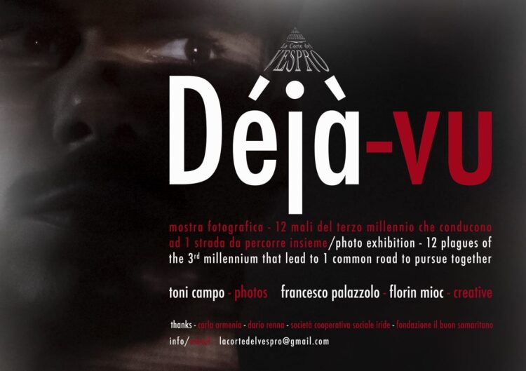 Mostra fotografica “Dejà vu” alla Corte del Vespro: il progetto di Toni Campo, Francesco Palazzolo, Florin Moric
