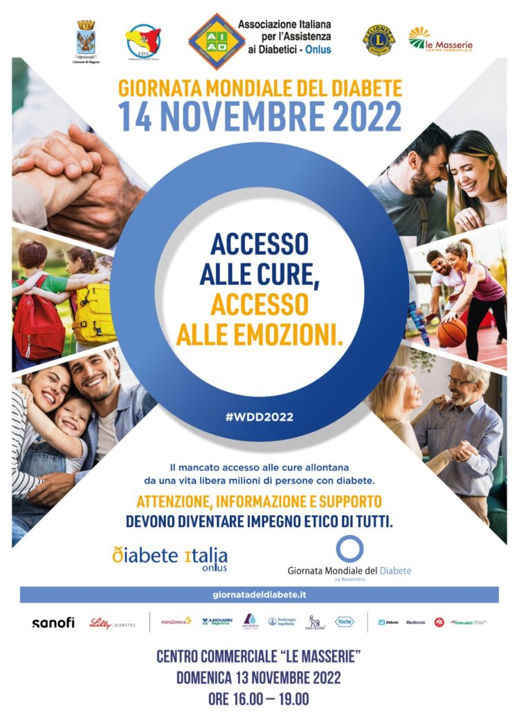 Giornata Mondiale del Diabete: le iniziative a Ragusa
