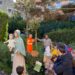 Due lecci e due mandorli piantati dai ragazzi della scuola delle suore Orsoline per la festa dell’albero a Ragusa. FOTO