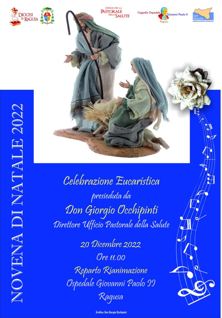 La novena di Natale della Pastorale della salute negli ospedali di Ragusa