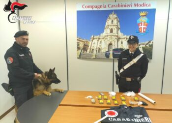 Hashish e cocaina, un arresto a Scicli