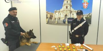 Hashish e cocaina, un arresto a Scicli