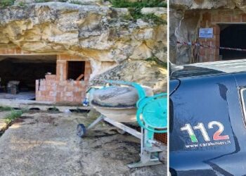 Si costruisce casa in una grotta, denunciato un ragusano