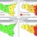 Diramata allerta meteo rossa per la giornata di domani, scuole chiuse