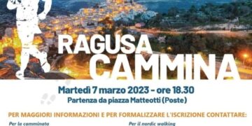 Domani, 7 marzo, Ragusa…cammina!