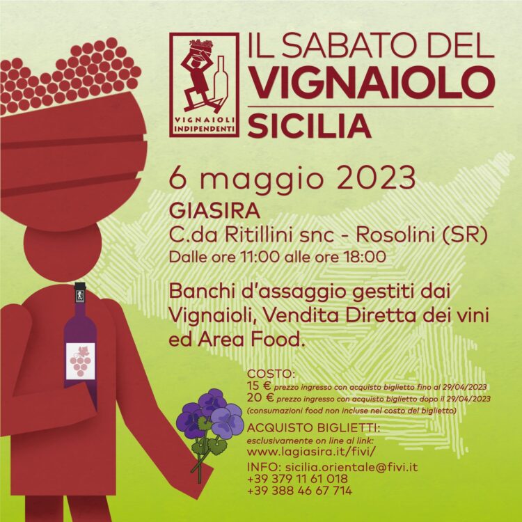 Il Sabato del Vignaiolo: appuntamento a Cantine Giasira