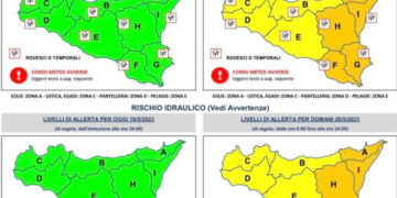 Allerta meteo. Scuole chiuse domani, 20 maggio