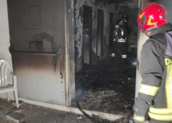 Incendio in un’azienda di Chiaramonte