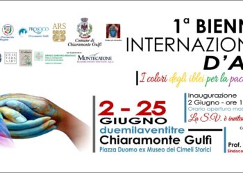 I colori degli iblei per la pace nel mondo: prima Biennale Internazionale d’Arte a Chiaramonte