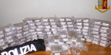 Vittoria. La Polizia di Stato arresta due pregiudicati e sequestra 55 chili di  droga
