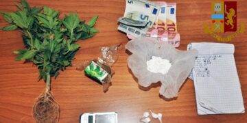 Altri due arresti della Polizia di Stato a Vittoria. Sequestrata cocaina, hashish e marijuana. Scoperto allaccio elettrico abusivo