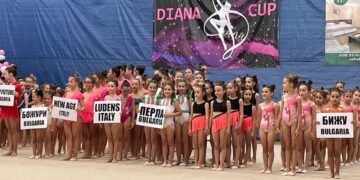 La Ludens di Ragusa agli internazionali di ritmica a Plovdiv (Bulgaria)