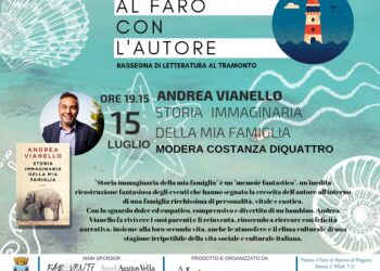 Al Faro con l’Autore: Andrea Vianello a Marina di Ragusa presenterà il suo ultimo libro
