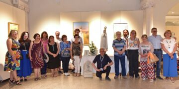 Inaugurata a palazzo Garofalo la mostra di alcuni artisti iblei sulla Madonna di Fatima