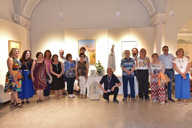 Inaugurata a palazzo Garofalo la mostra di alcuni artisti iblei sulla Madonna di Fatima