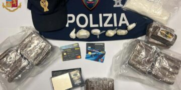 Comiso: Operazione antidroga della Polizia di Stato. Arrestato un giovane incensurato e sequestrata cocaina e hashish
