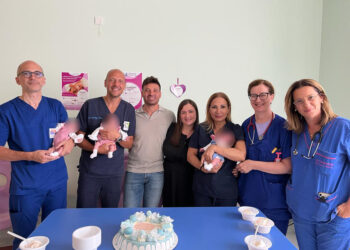 Il miracolo della vita. Dimessi dal P.O. “Giovanni Paolo II” di Ragusa i tre gemellini nati prematuri: stanno bene