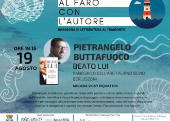 Pietrangelo Buttafuoco ospite della rassegna letteraria “Al Faro con l’Autore”