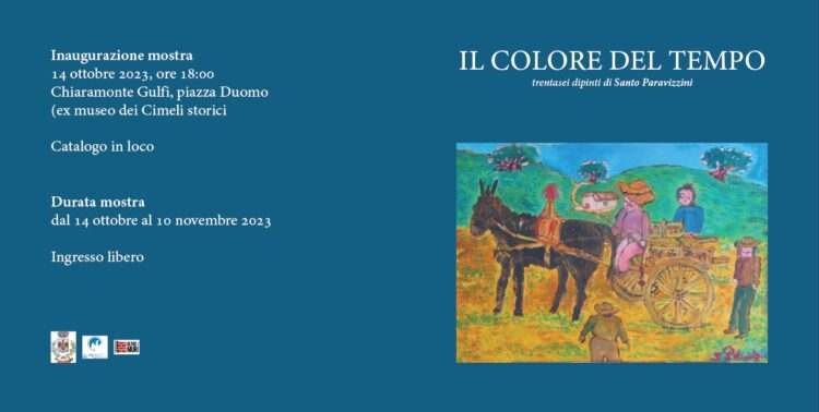 Il colore del tempo, 36 dipinti di Santo Paravizzini