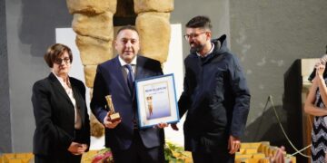 Salvatore Fazzino, papà della penna SYGLA, al Telamone 2023
