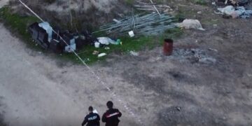 La Polizia sequestra un area adibita a discarica abusiva di rifiuti inquinanti in c.da Randello