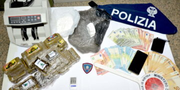 Comiso: arrestato un giovane trovato con oltre 5 kg di droga
