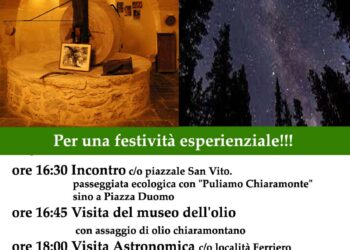 “Astroassaggio chiaramontano”: l’8 dicembre, un evento da non perdere