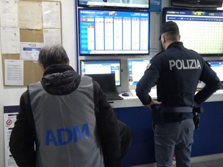 Ultim’ora: vasta operazione della Polizia di Stato su sale slot e scommesse illegali in tutta Italia