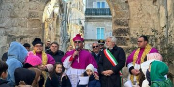 Primo giorno della visita pastorale del Vescovo alle comunità di Santa Maria La Nova e San Nicola a Chiaramonte Gulfi